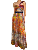 Vestido Asimétrico Seda