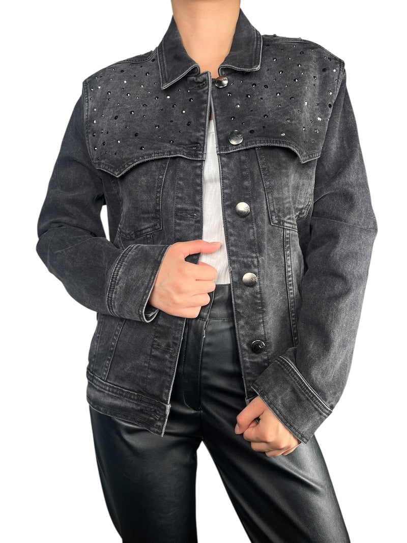 Chaqueta Con Aplicaciones