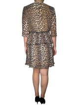 Vestido Animal Print Vuelos