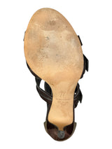 Taco Alto Correas Cuero
