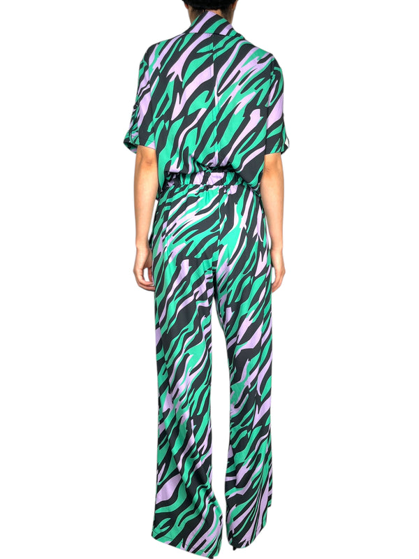 Enterito Animal Print Verde