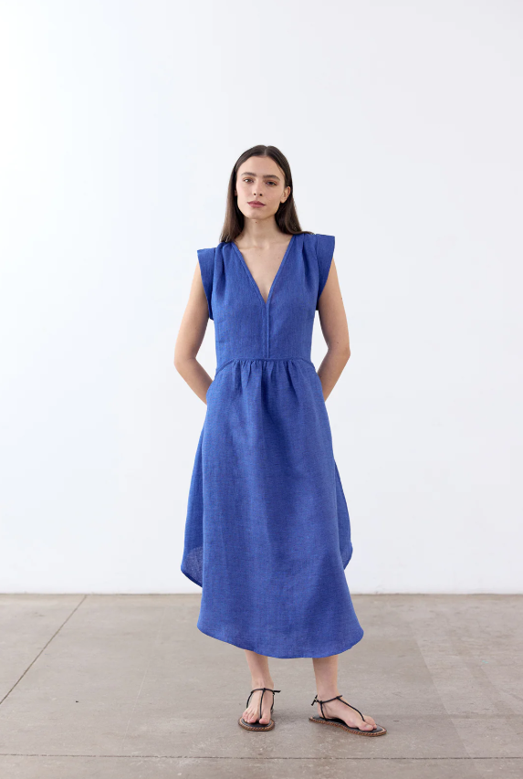 Vestido Suelto Lino