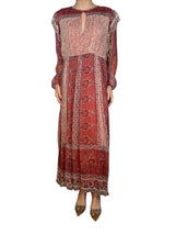 Vestido Robe Lounge  Maxi