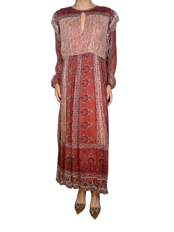 Vestido Robe Lounge  Maxi