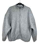 Chaqueta Tipo Bomber Tejida