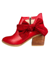 Botines Susan Rojos