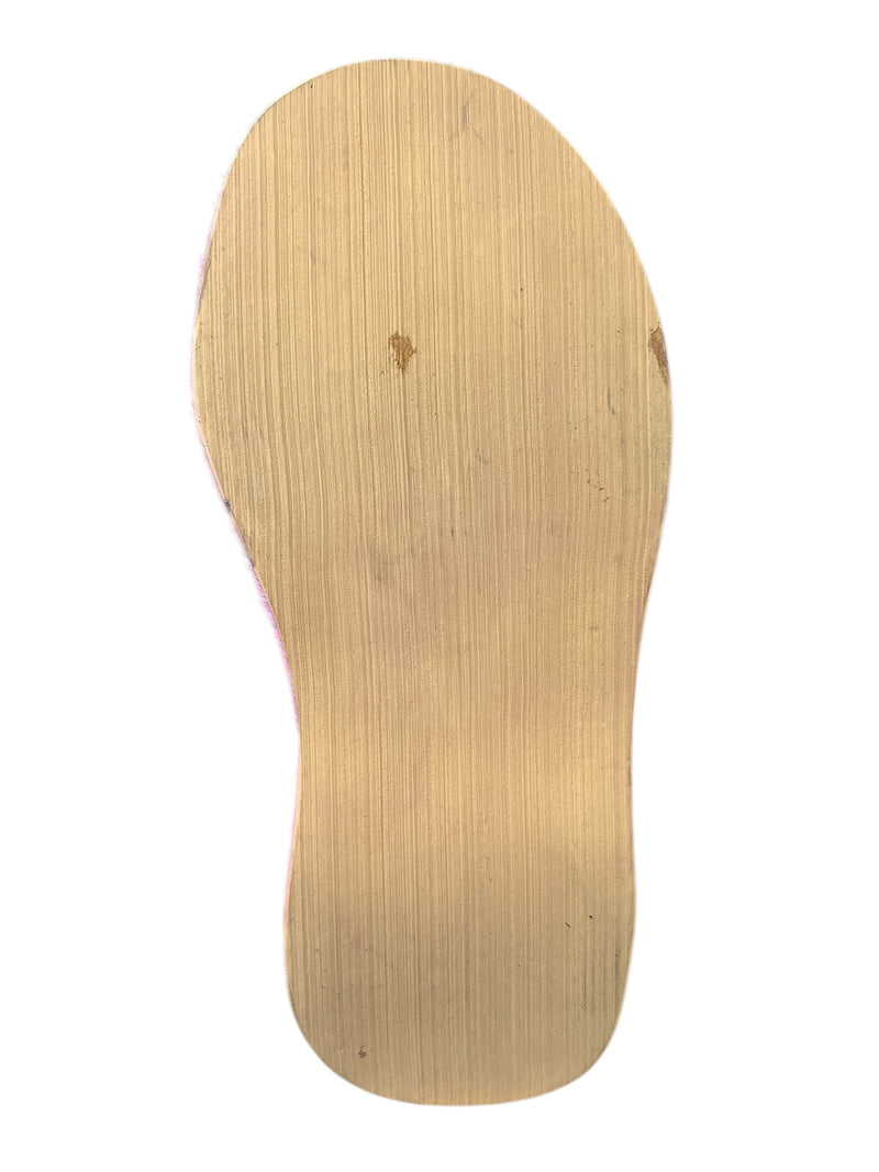 Sandalias Piel Lila