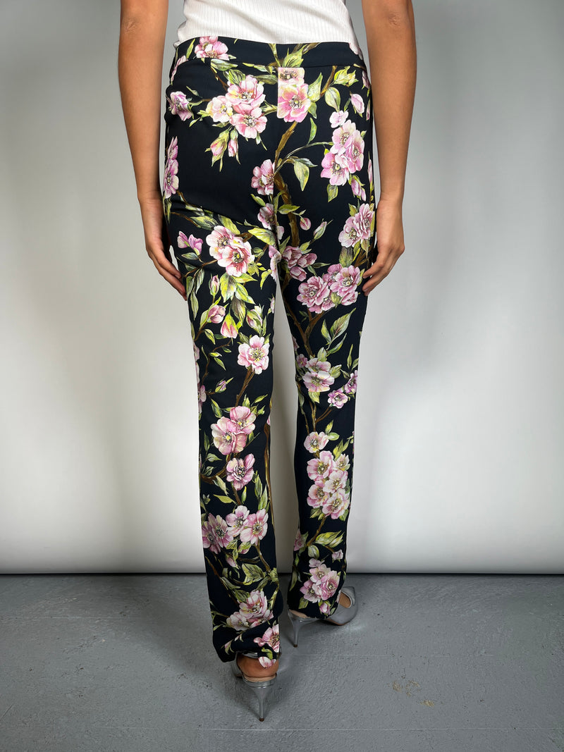 Pantalón Floral Viscosa