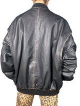 Chaqueta Oversize Cuero