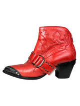 Botines Cowboy Cuero