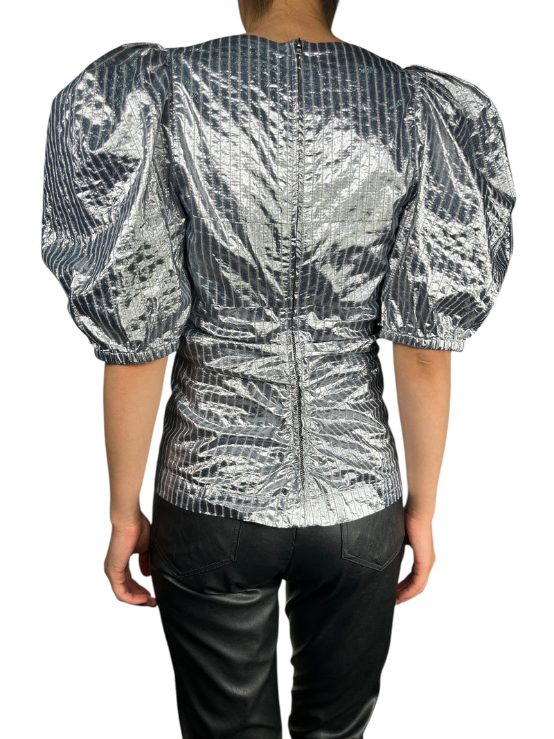 Blusa Plateada