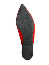 Mules Rojos Terciopelo