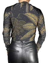 Polera Negra Estrellas