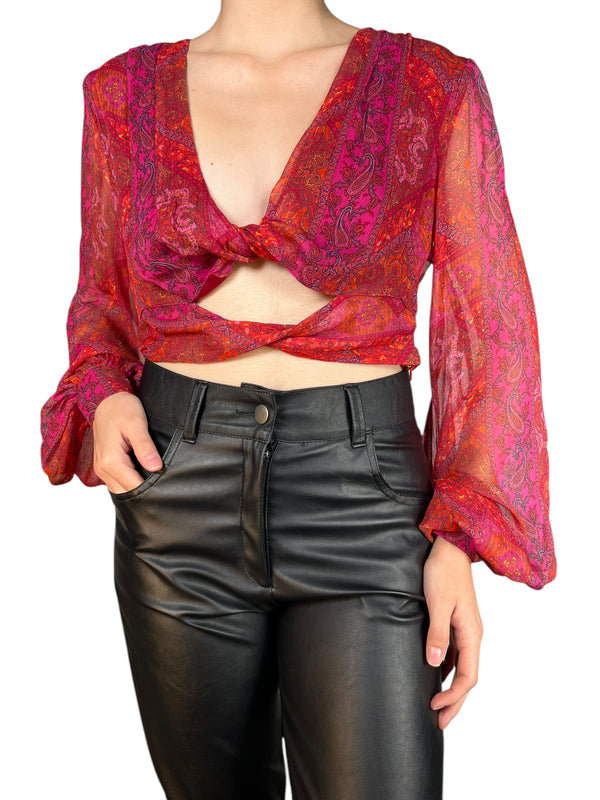 Blusa Traslúcida