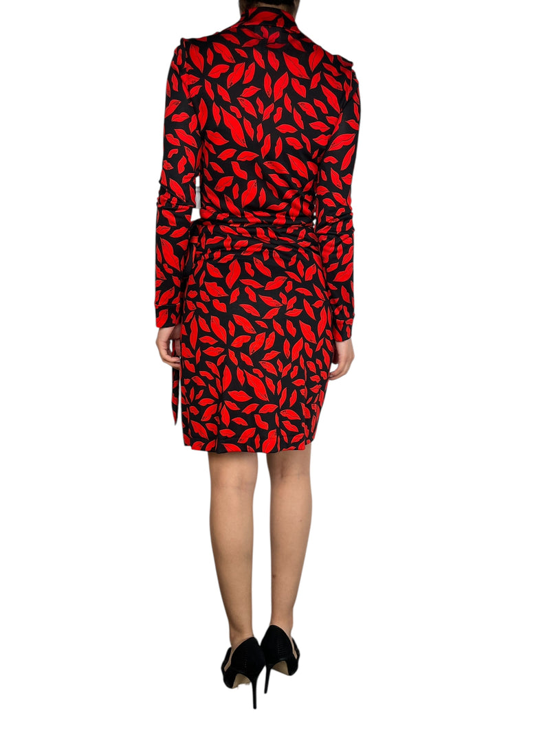 Vestido Wrap Seda