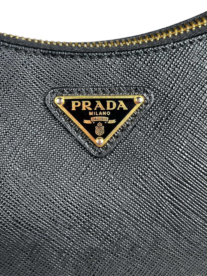Cartera Negra Cuero