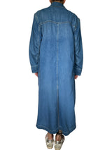 Chaqueta Larga Denim