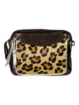 Bandolera Cuero Animal Print