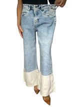 Jeans Culotte Bicolor