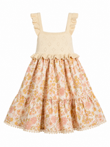 Vestido Flores Rosa