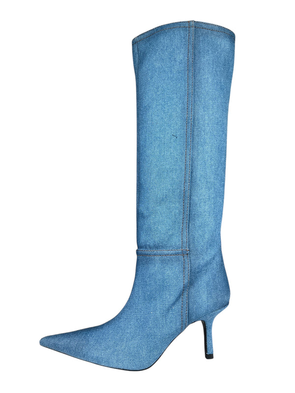 Botas Largas Denim