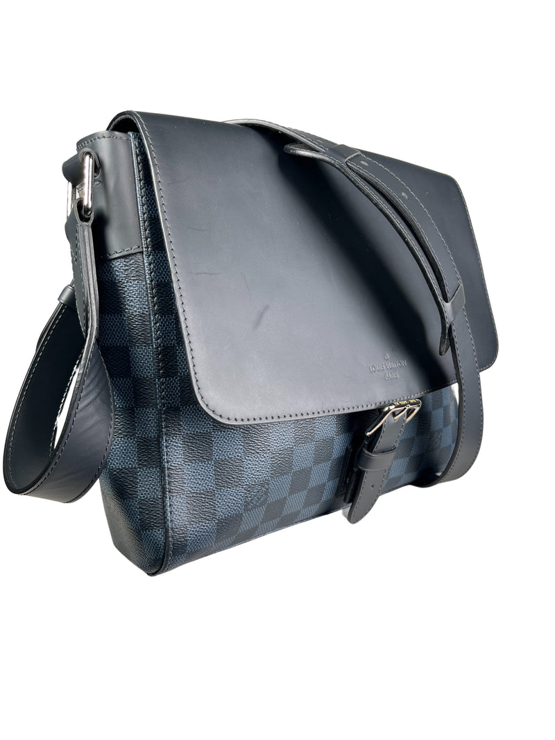 Bandolera Damier Cobalt Newport Messenger  Unisex