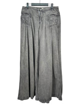 Jeans Palazzo Bolsillos Delanteros