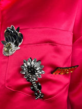 Blusa Broches Rosada