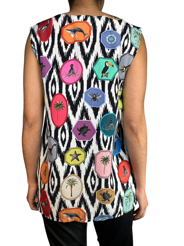 Blusa Estampada