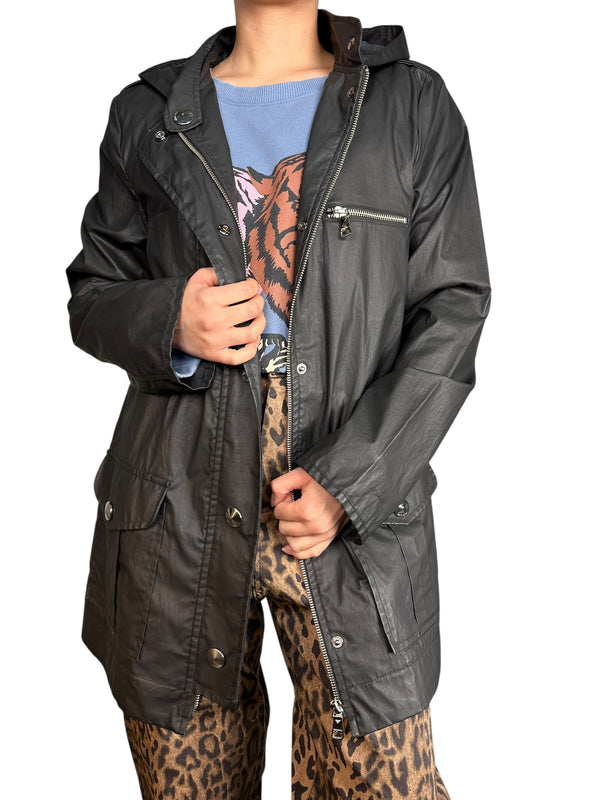 Chaqueta Coating Engomado PLUS SIZE