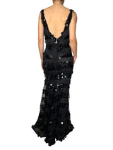 Vestido Flecos y Lentejuelas