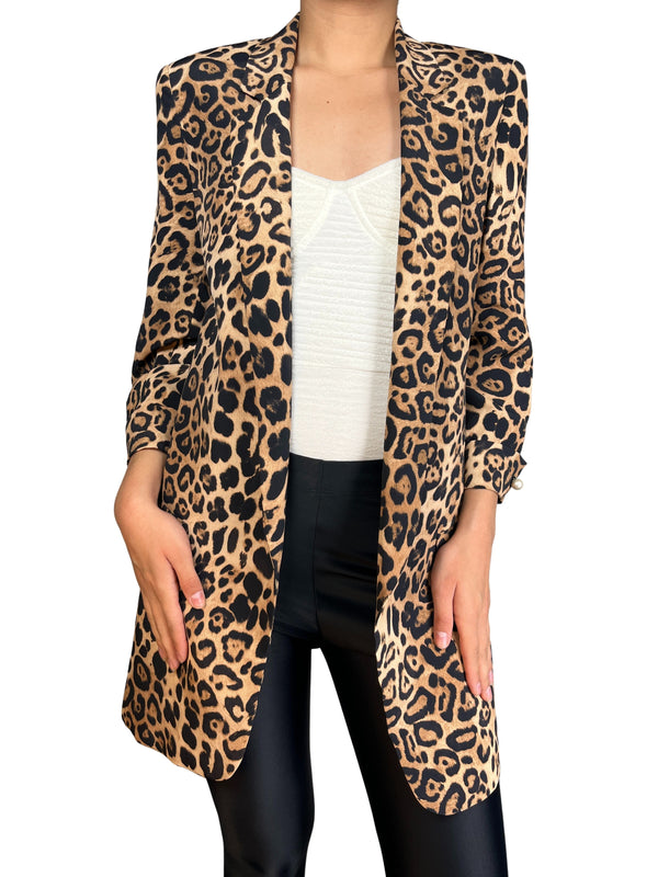 Blazer Animal Print