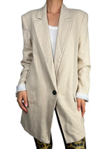 Blazer Lino Beige