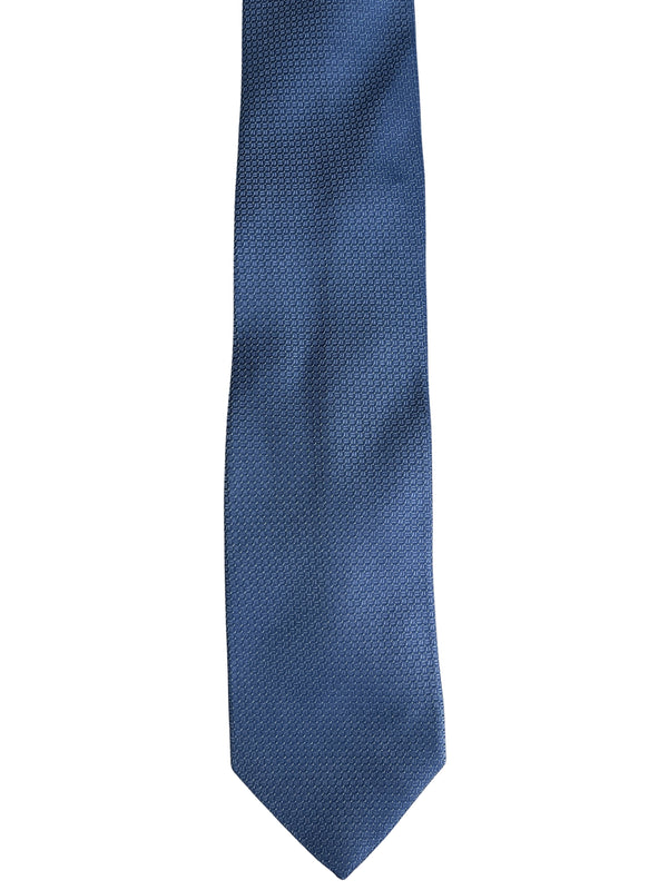 Corbata Celeste Seda