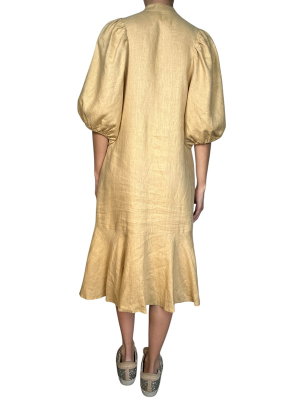 Vestido Camisero Lino