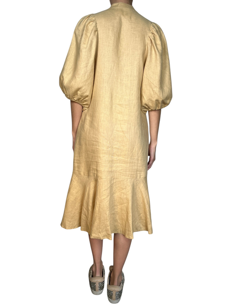 Vestido Camisero Lino