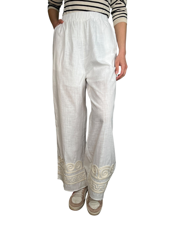 Pantalón Bordado
