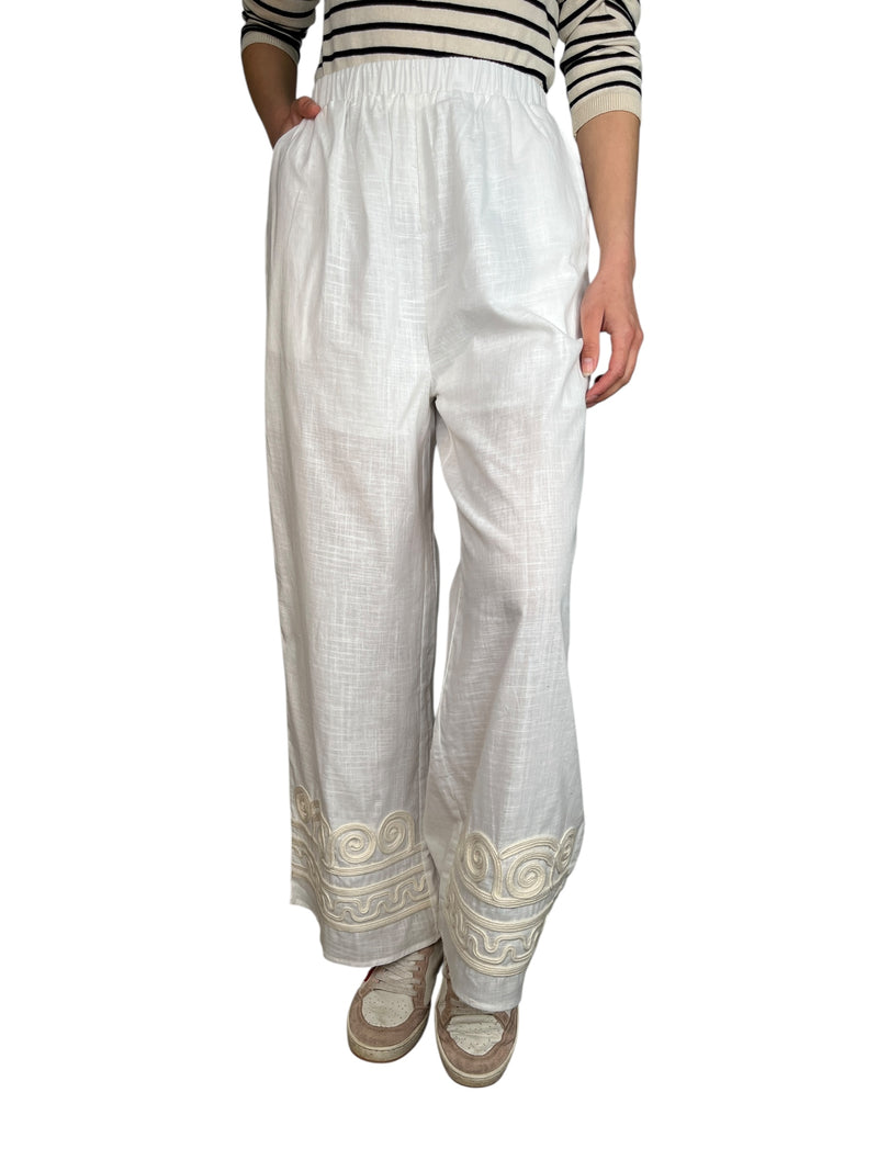 Pantalón Bordado
