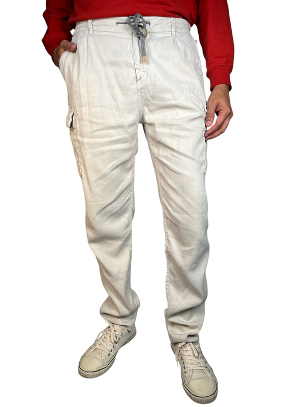 Pantalón Cargo Lino