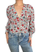 Blusa Floreada