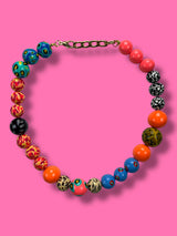 Collar Esferas Multicolor