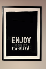 Cuadro Bordado Enjoy Every Moment