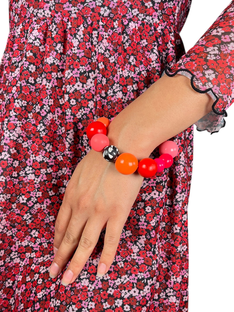 Pulsera Esferas Multicolor