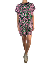 Vestido Leopard Fucsia