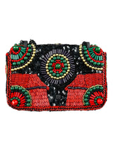 Cartera Aplicaciones Lentejuelas y Mostacillas