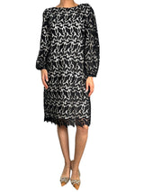 Vestido Bordado Emporio Armani