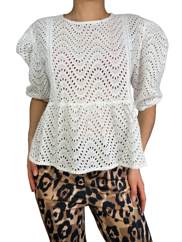 Blusa Broderie