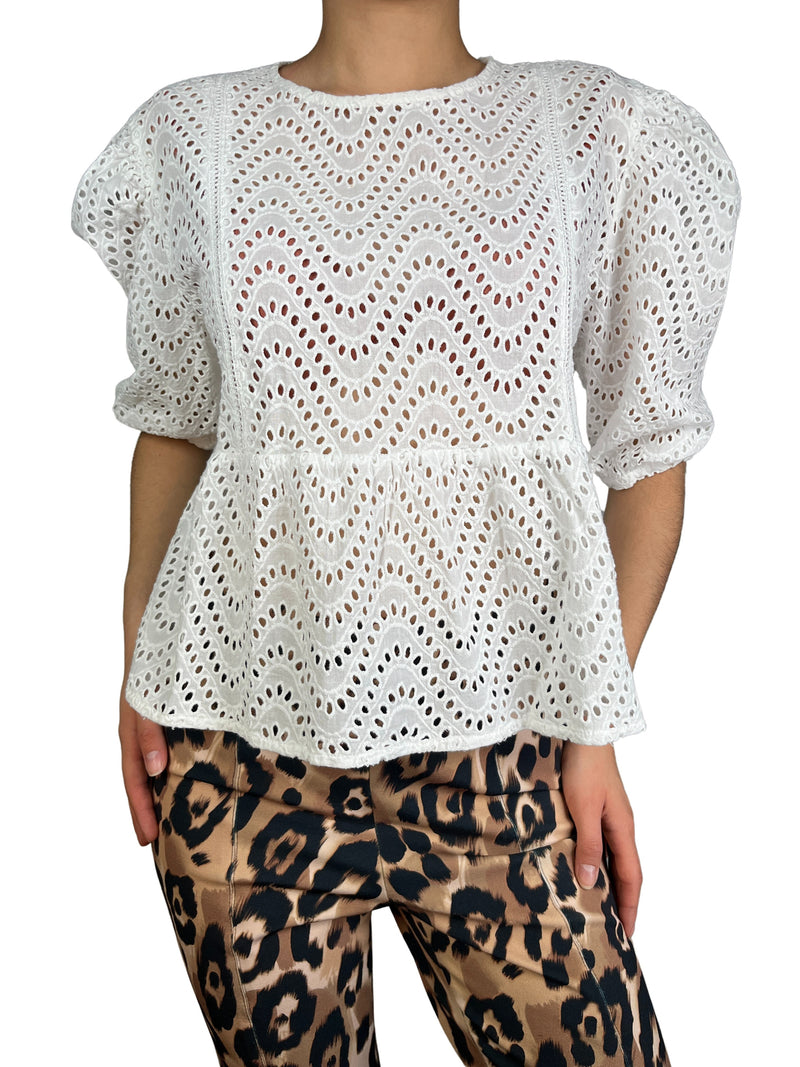 Blusa Broderie