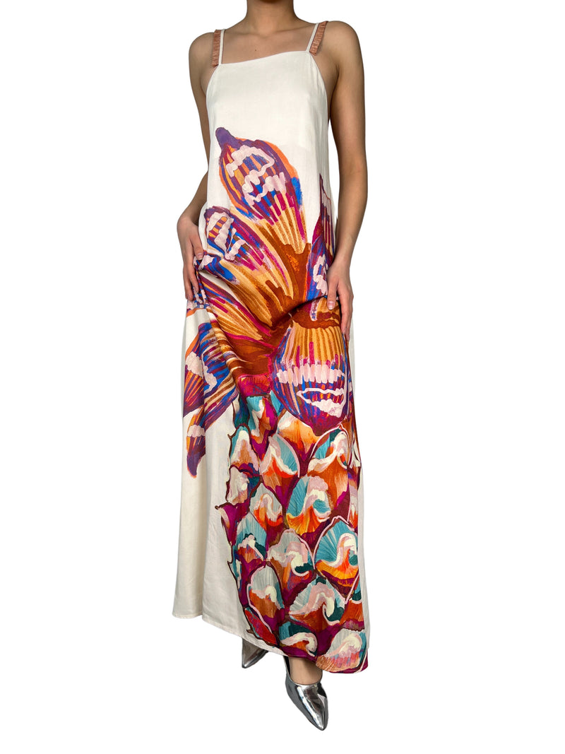 Vestido Viscosa Estampado