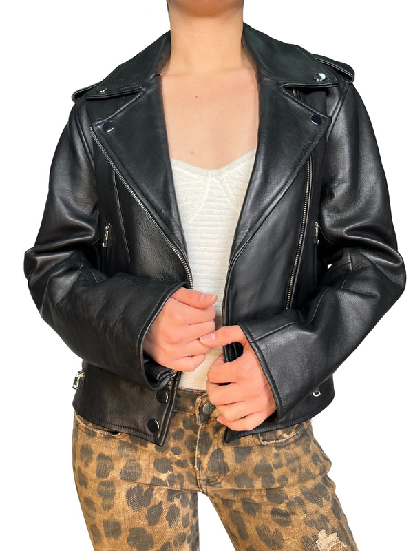 Chaqueta Cuero Biker